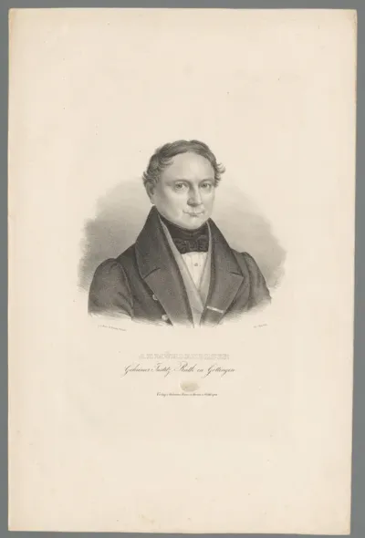 Portret van Christian Friedrich Mühlenbruch