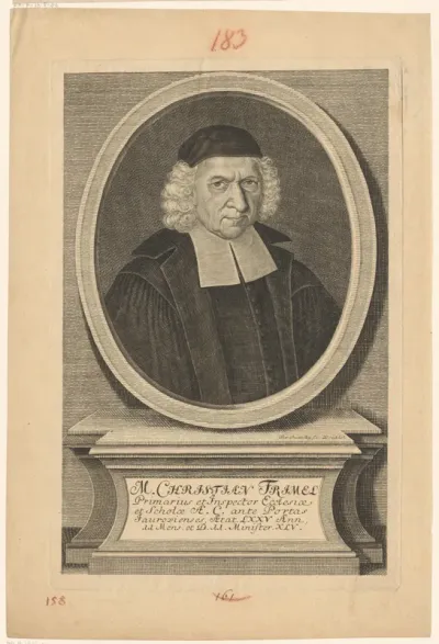 Portret van Christian Frimel