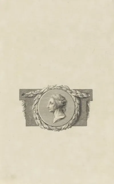 Portret van Christian Furchtegott Gellert