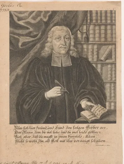 Portret van Christian Gerber