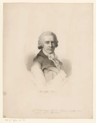 Portret van Christian Gottfried Körner