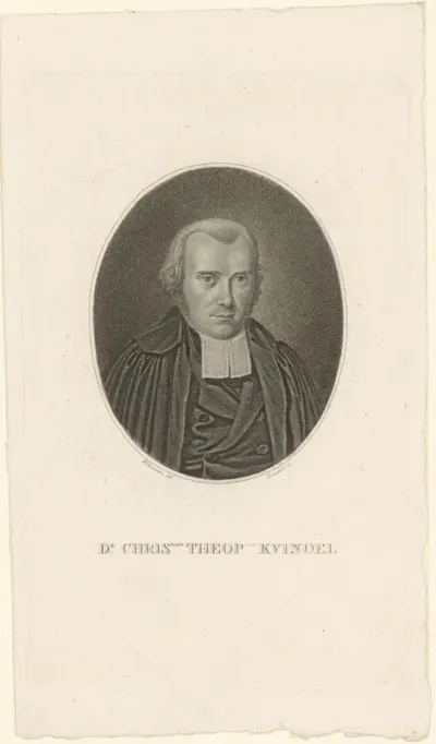 Portret van Christian Gottlieb Kühnöl