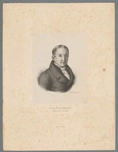 Portret van Christian Gottlob Grossmann