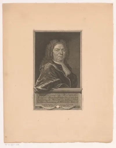 Portret van Christian Helwich