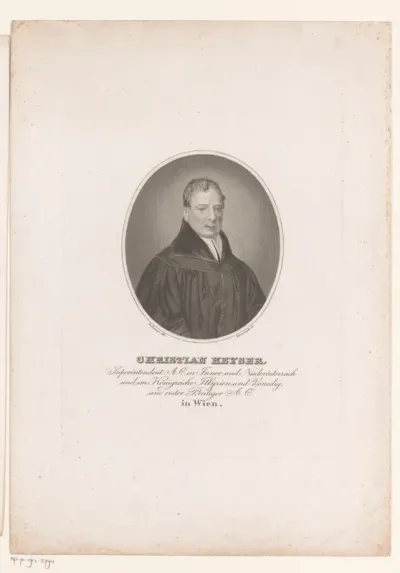 Portret van Christian Heyser