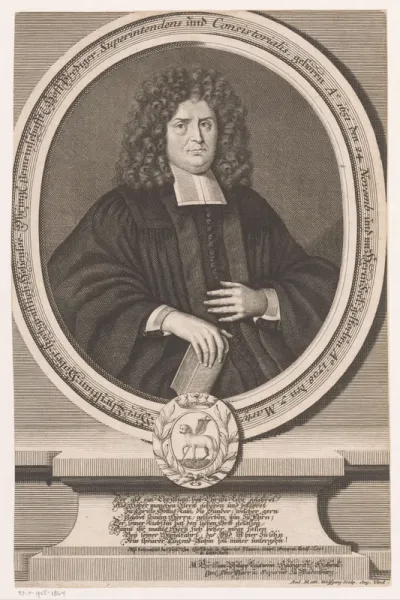 Portret van Christian Höber