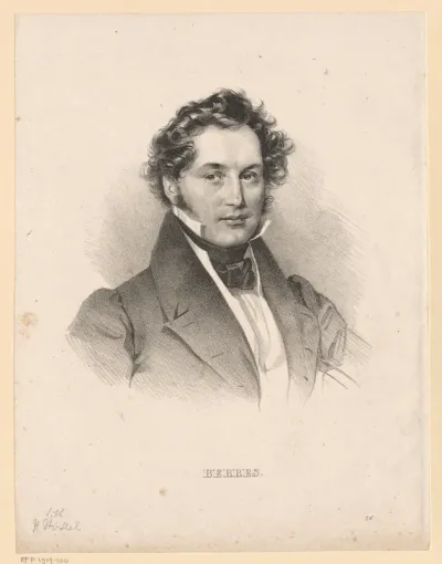 Portret van Christian Joseph Berres