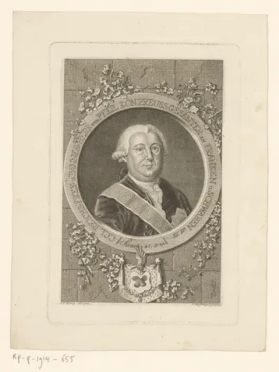 Portret van Christian Karl Ludwig von Pfeil