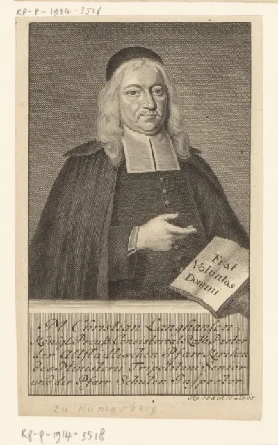 Portret van Christian Langhansen