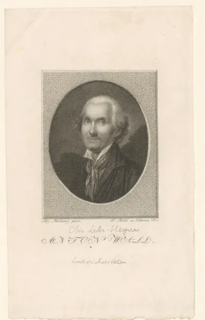 Portret van Christian Leberecht Heyne