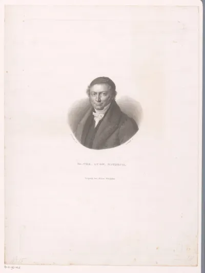 Portret van Christian Ludwig Nitzsch