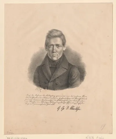 Portret van Christian Matthei