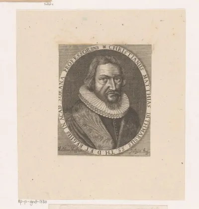 Portret van Christian Matthiae