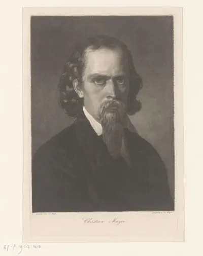 Portret van Christian Mayer