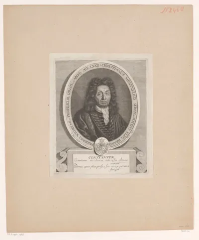 Portret van Christian Mentzel