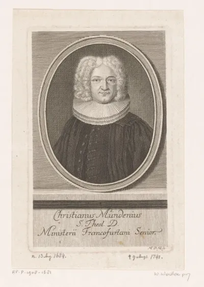 Portret van Christian Münden