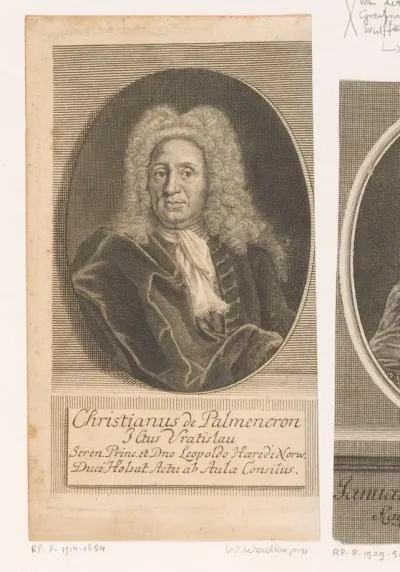 Portret van Christian Pfeiffer von Palmencron