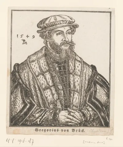Portret van Christian Pontanus
