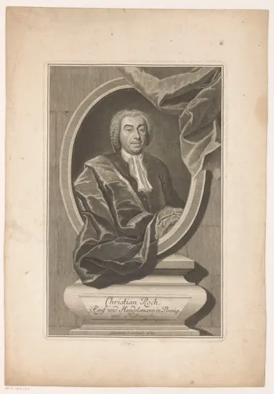 Portret van Christian Roch