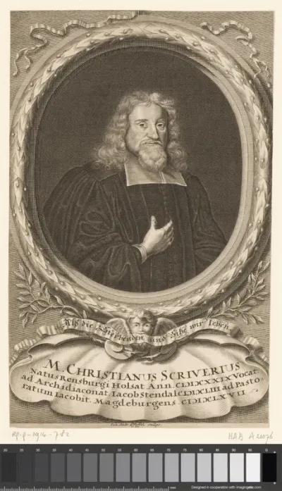 Portret van Christian Scriver