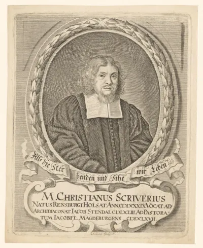 Portret van Christian Scriver