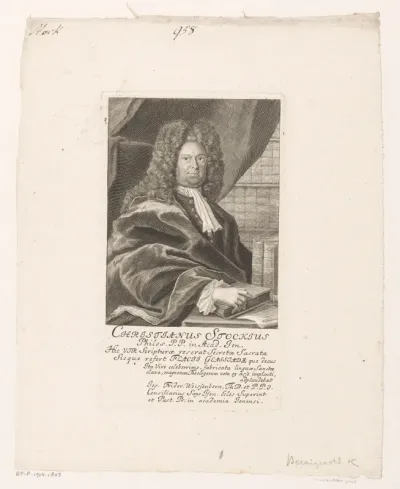 Portret van Christian Stock