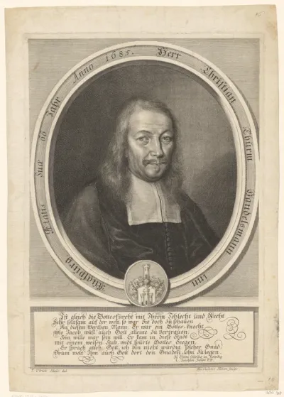 Portret van Christian Thurm