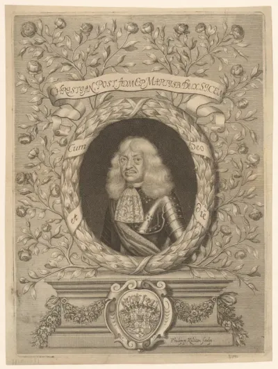 Portret van Christian van Saksen