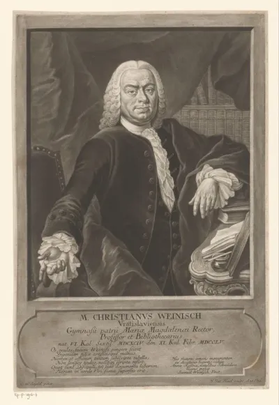 Portret van Christian Weinisch