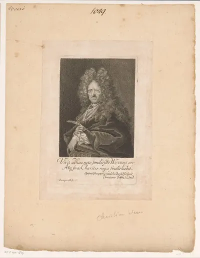 Portret van Christian Weise