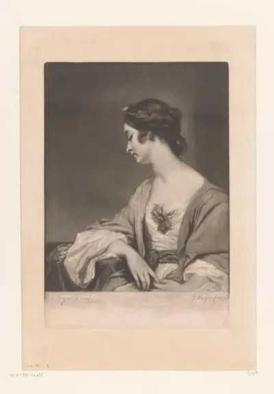 Portret van Christiana Collier