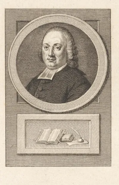 Portret van Christianus Carolus Hendricus van der Aa