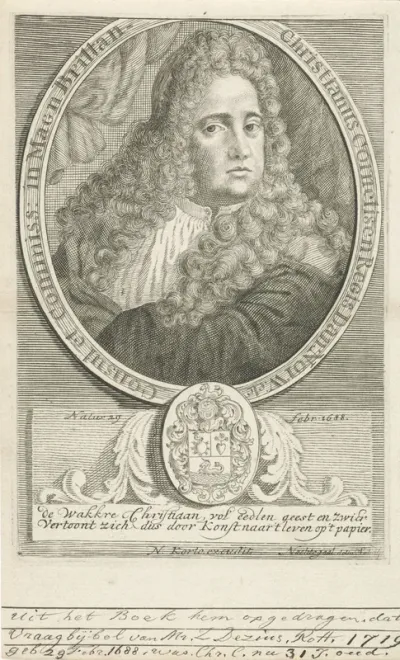 Portret van Christianus Cornelisen