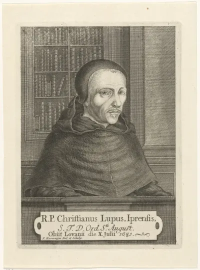 Portret van Christianus Lupus