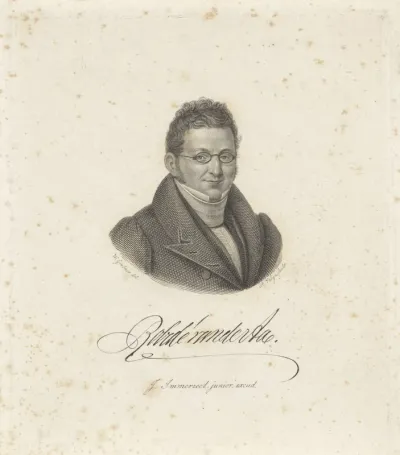 Portret van Christianus Petrus Eliza Robidé van der Aa