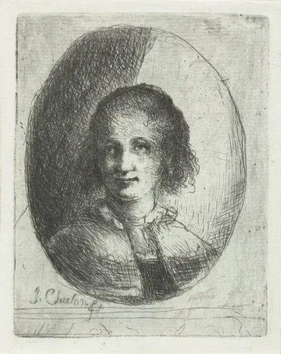 Portret van Christina Chalon