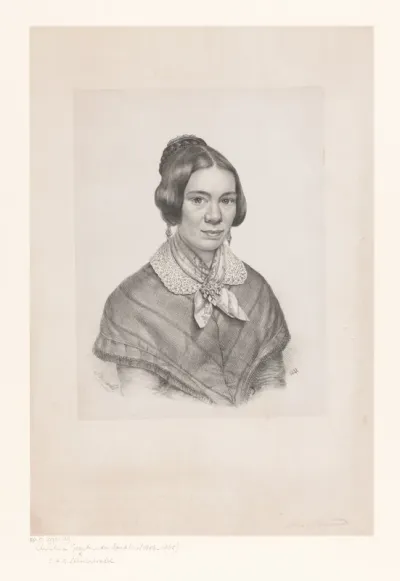 Portret van Christina Geertruida Spakler