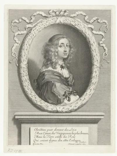 Portret van Christina, koningin van Zweden