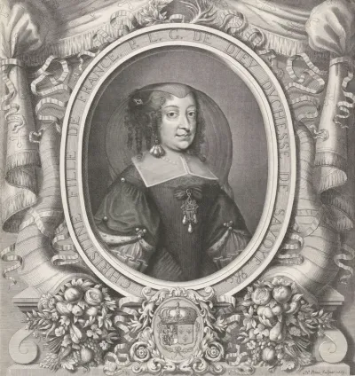Portret van Christine Marie van Frankrijk