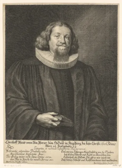 Portret van Christoff Pfautz