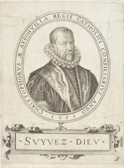 Portret van Christoffel de Assonville