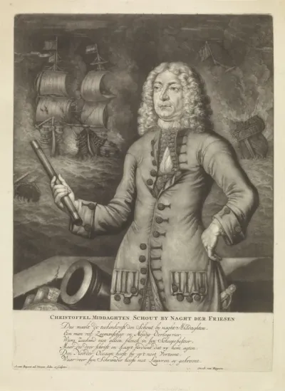 Portret van Christoffel Middaghten