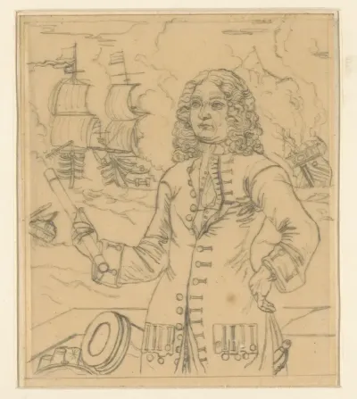 Portret van Christoffel Middaghten