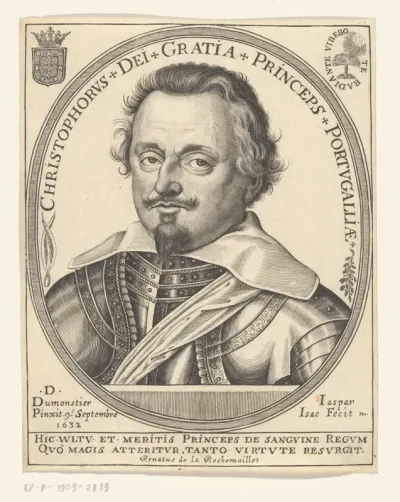 Portret van Christoffel van Portugal