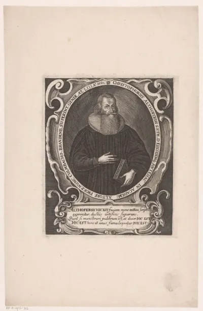 Portret van Christoph Althofer