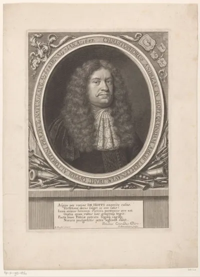 Portret van Christoph Andreas Im Hoff