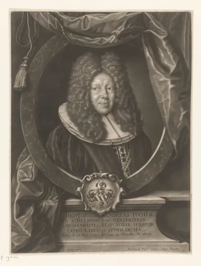 Portret van Christoph Andreas Tucher von Simmelsdorf