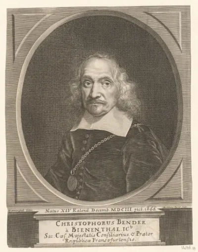 Portret van Christoph Bender