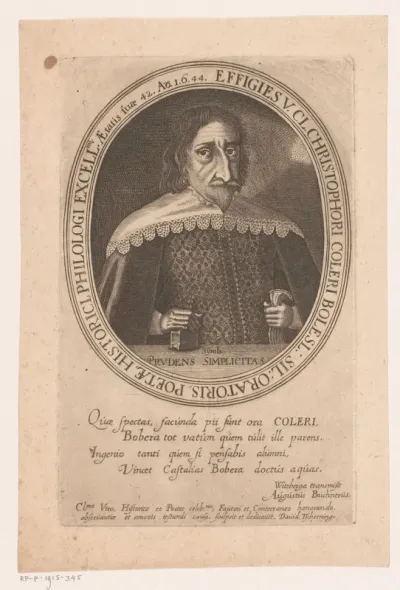 Portret van Christoph Coler