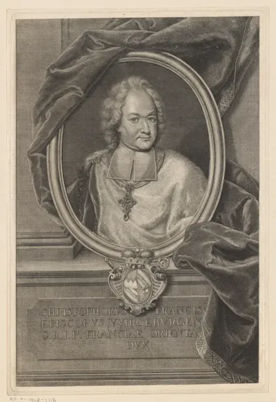 Portret van Christoph Franz von Hutten